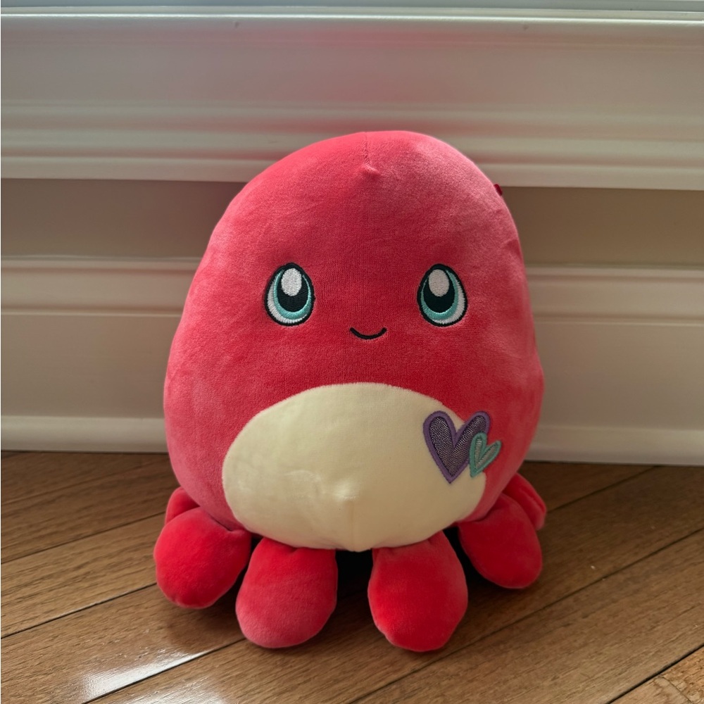 Octopus Pink Squishmallow, Medium Size, Valentines Edition
